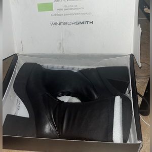 WINDSOR SMITH BADDEST BLACK SOCK BOOTS